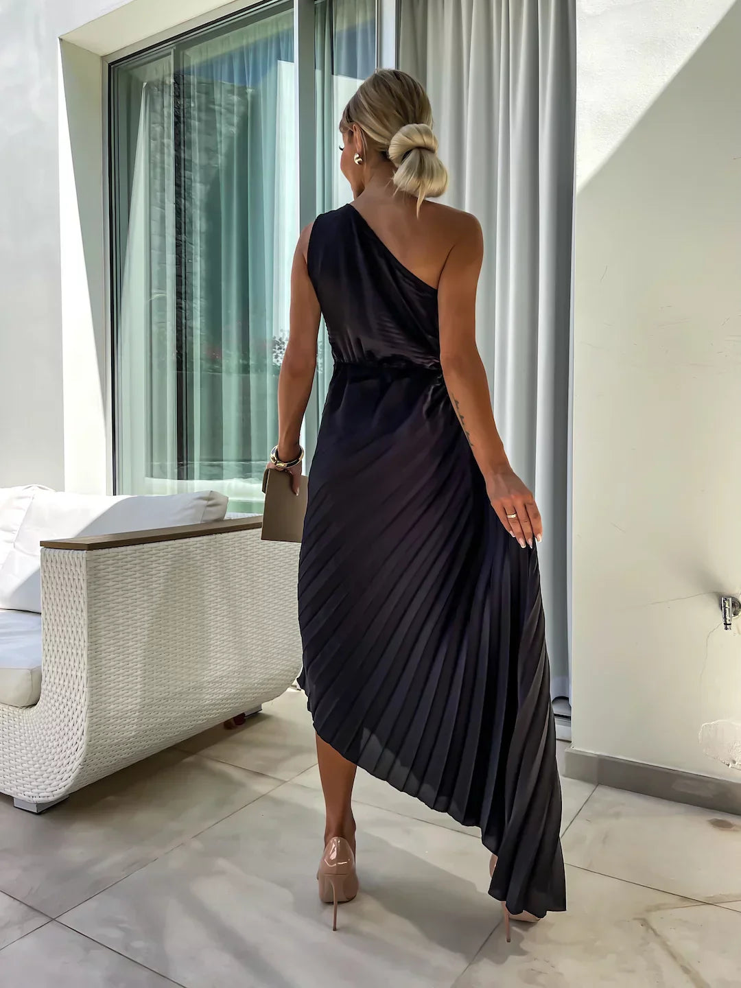 Rosalyn | Women's chic pleated dress