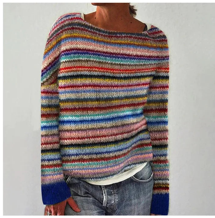 Silvia | Women's retro knitted sweater