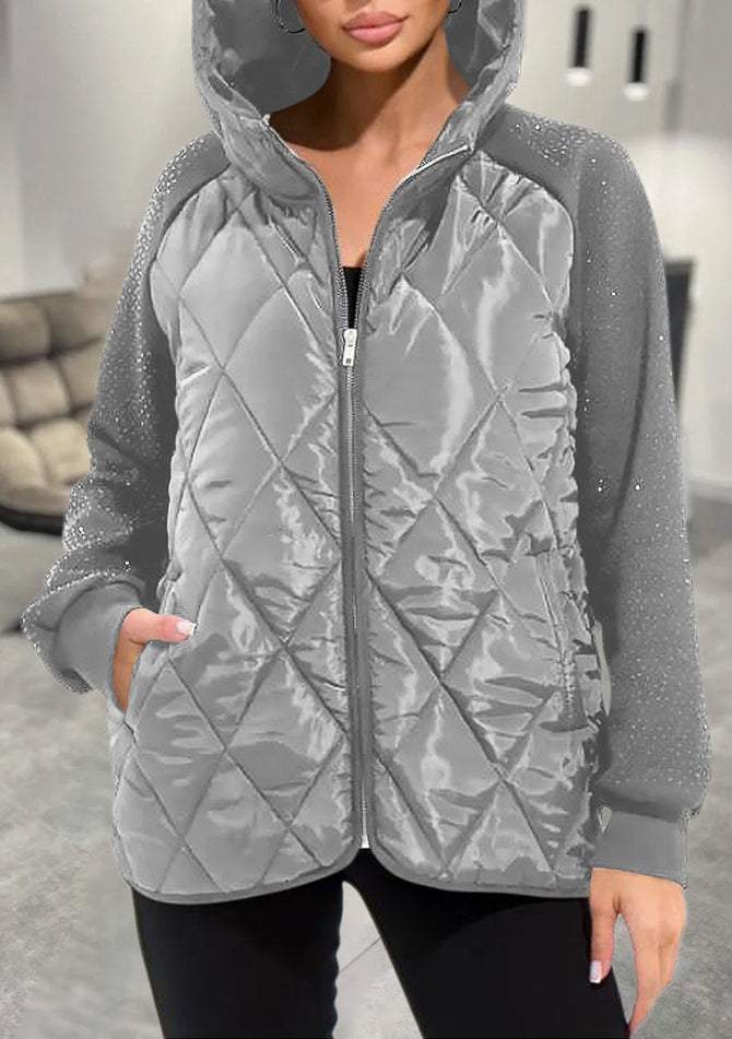 Gloria | Women’s diamond-patterned winter jacket