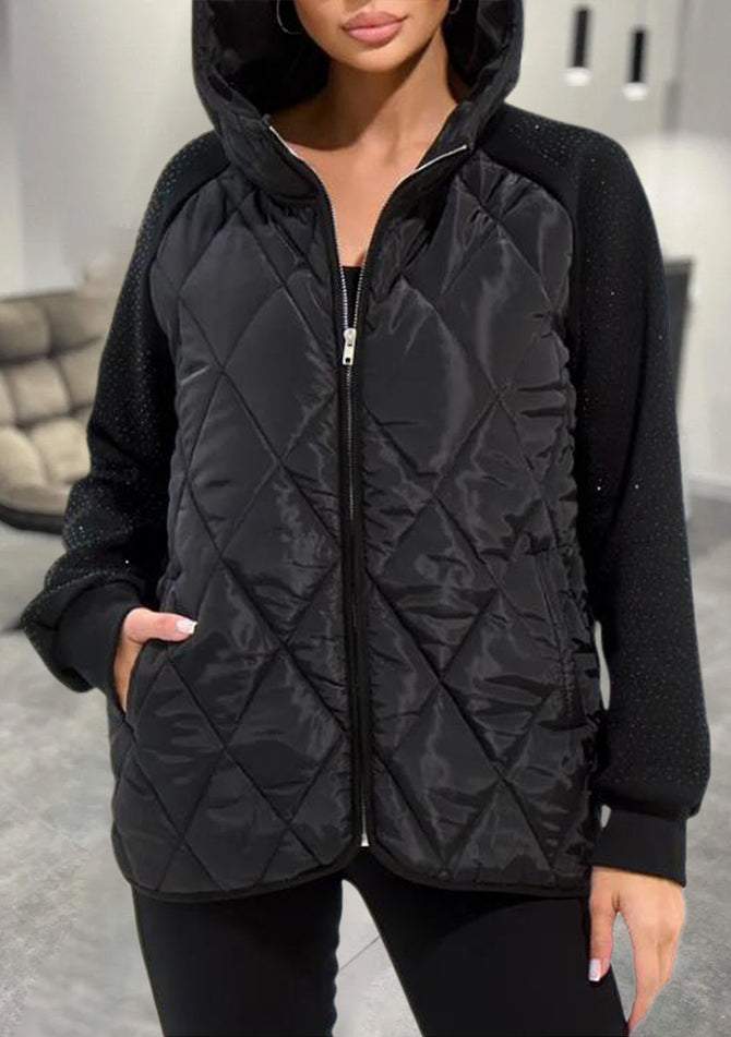 Gloria | Women’s diamond-patterned winter jacket