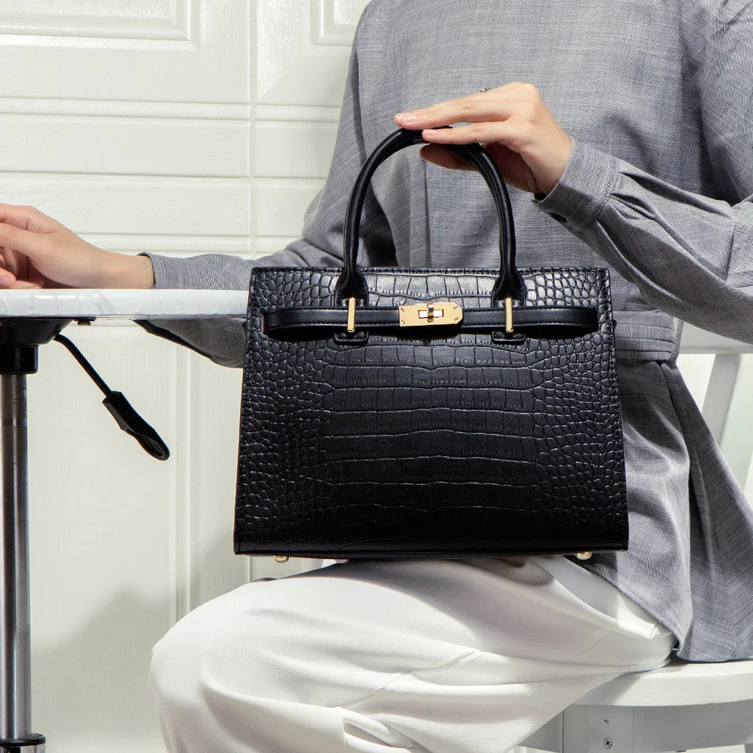 Corazon | Elegant croco bag