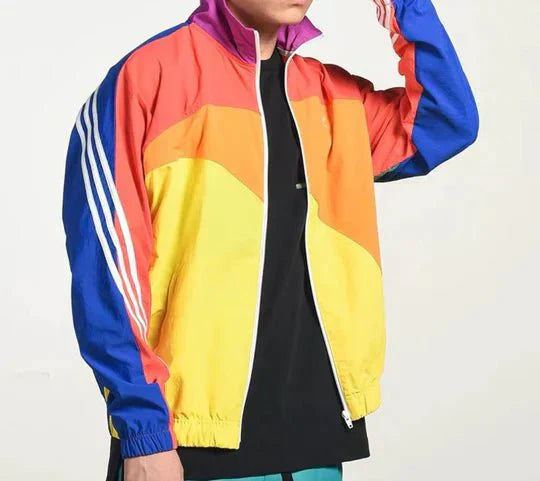 90's Retro Windbreaker for Men