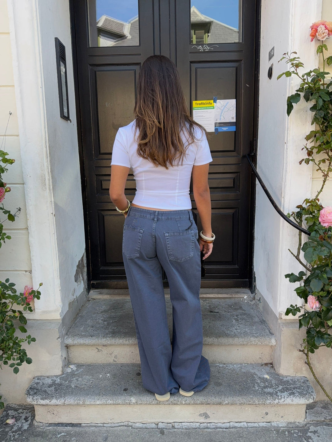 Kaia | Women’s baggy jeans with wide fit and versatile waist