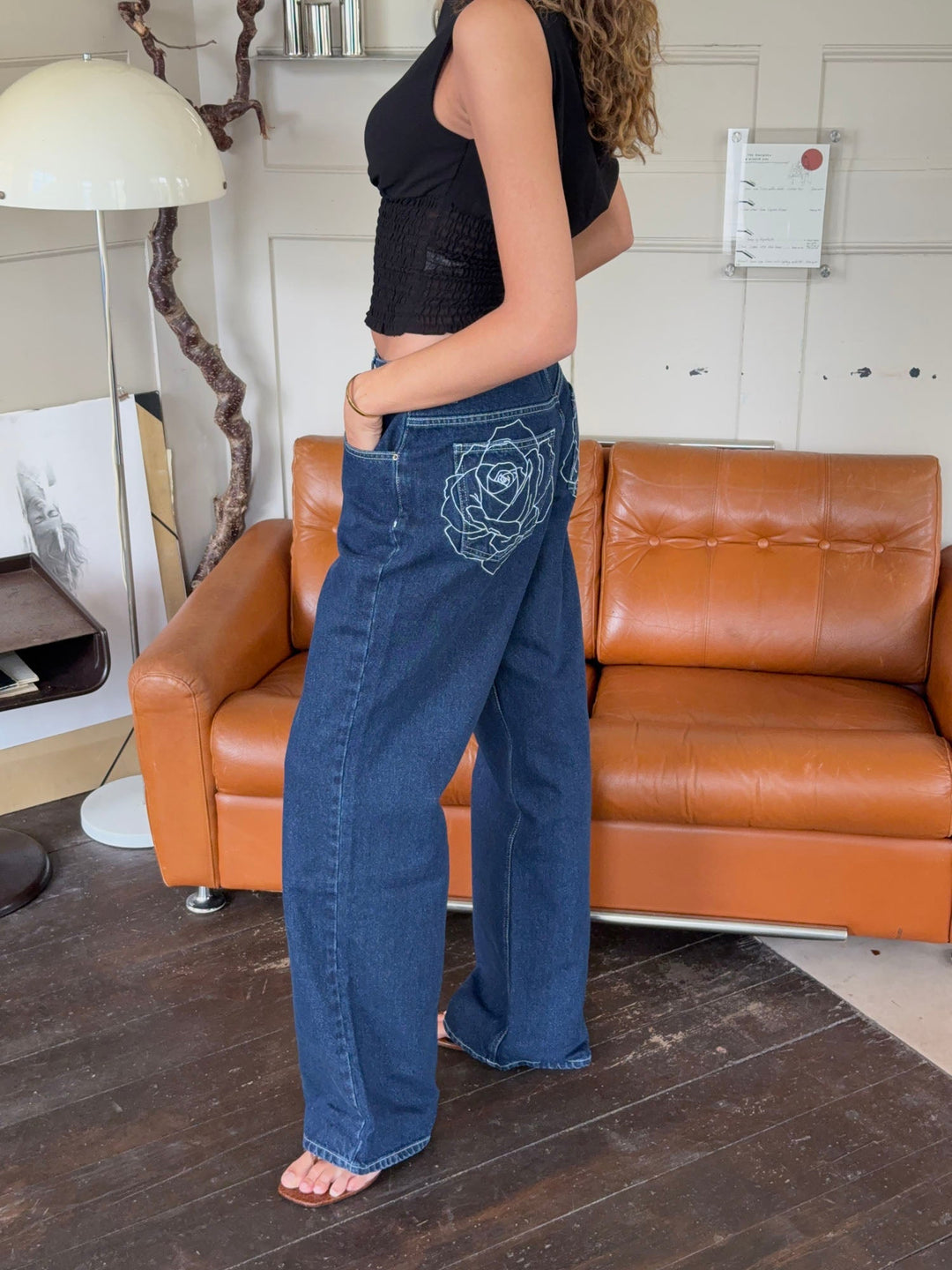 Serena | Women’s jeans with straight leg and mid-high waist