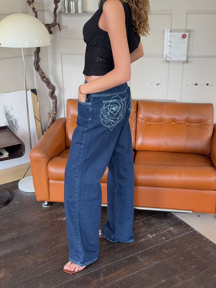 Serena | Women’s jeans with straight leg and mid-high waist