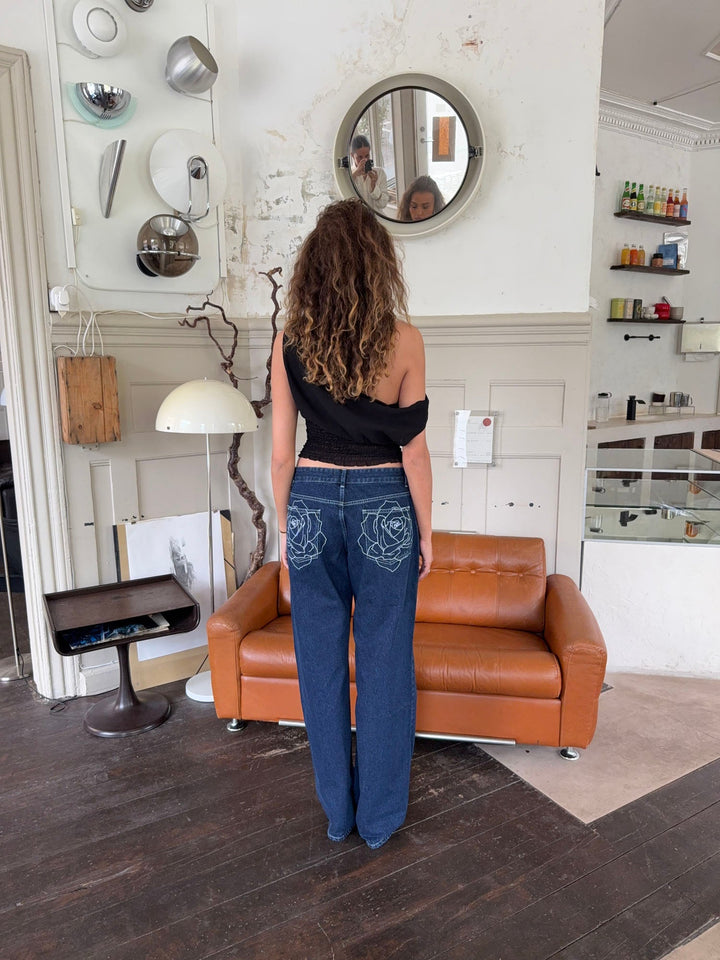 Serena | Women’s jeans with straight leg and mid-high waist