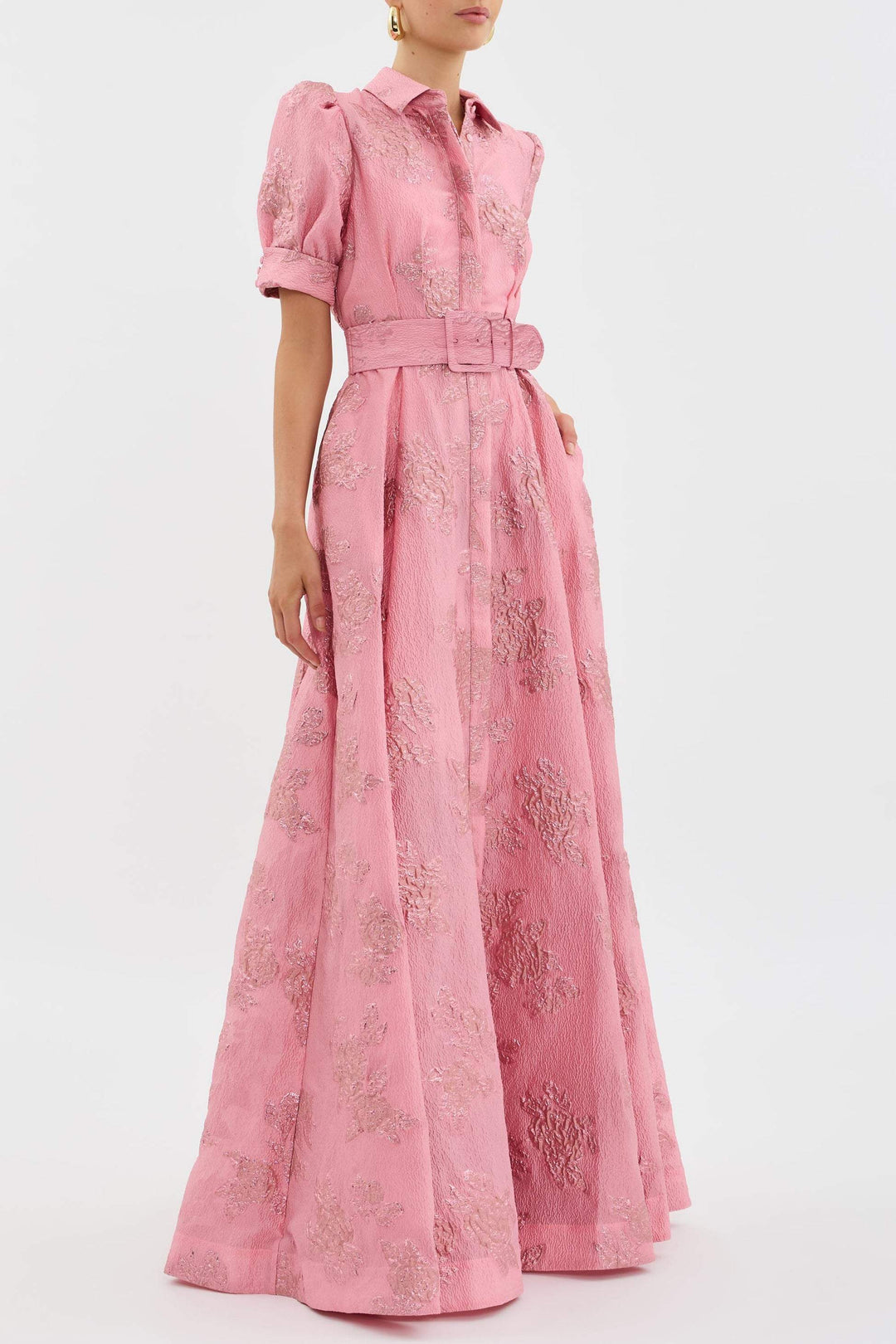 Anabella | Short puff sleeves dress