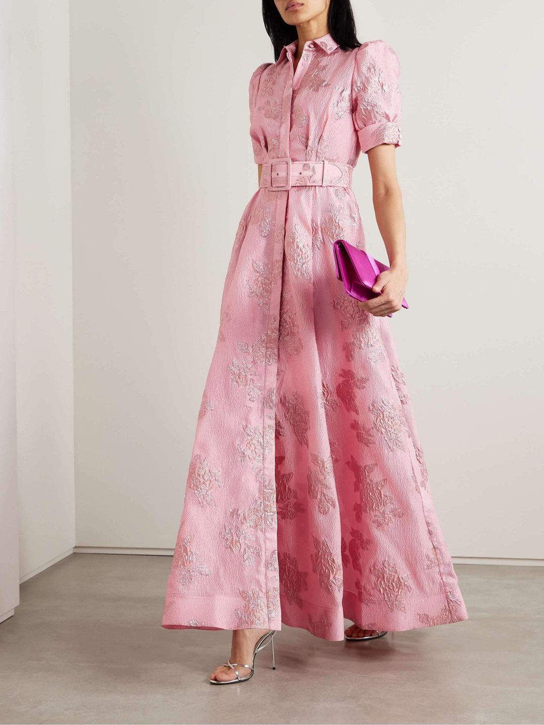 Anabella | Short puff sleeves dress