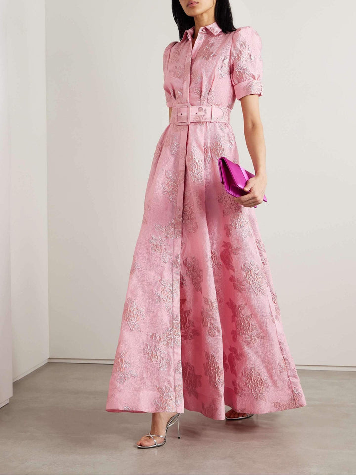 Anabella | Short puff sleeves dress