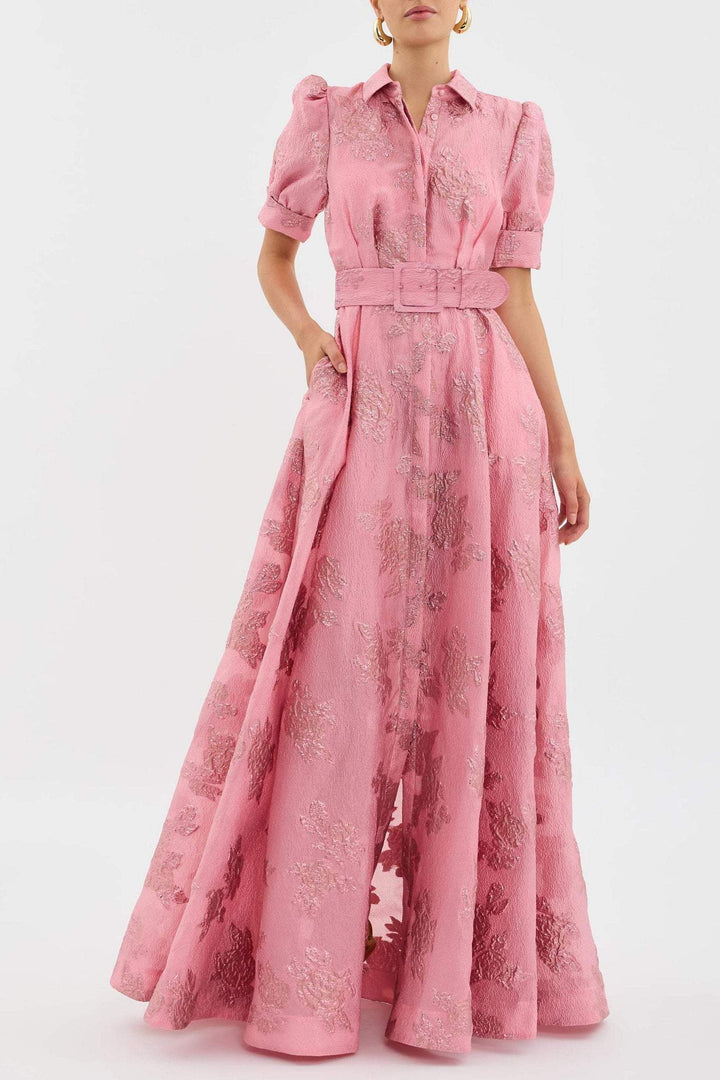 Anabella | Short puff sleeves dress