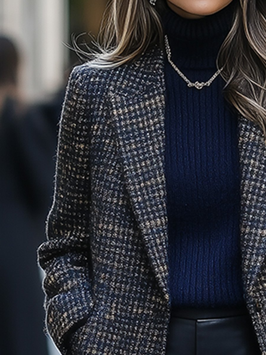 Gina | Women’s tailored tweed blazer jacket
