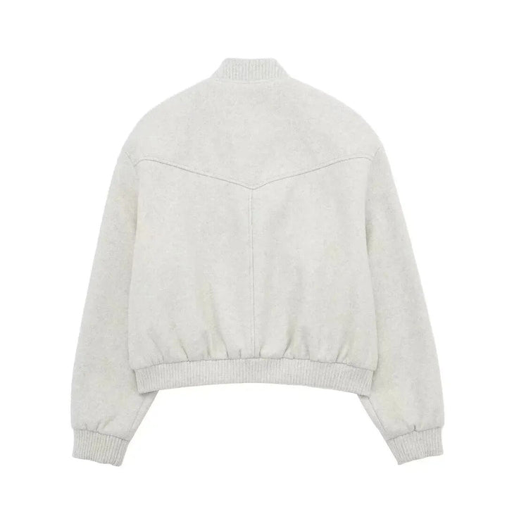 Jane | Women’s cropped bomber jacket with modern cut and versatile style