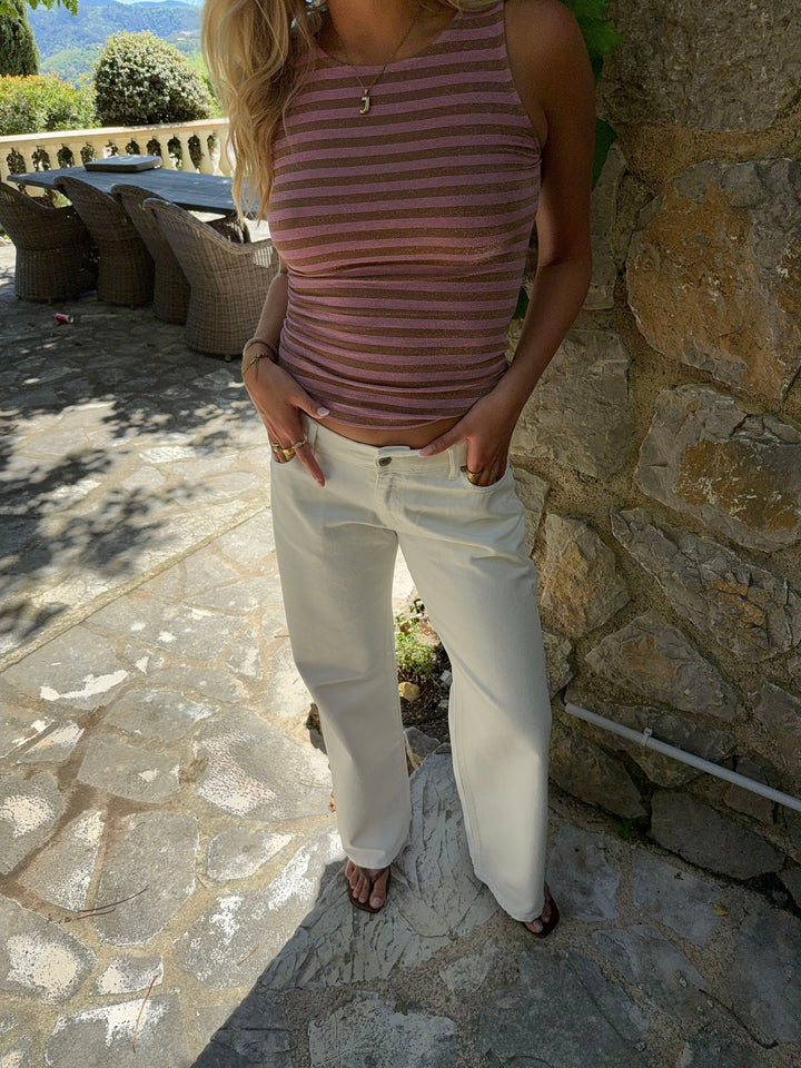 Beca | Women’s wide-leg jeans with side and back pockets