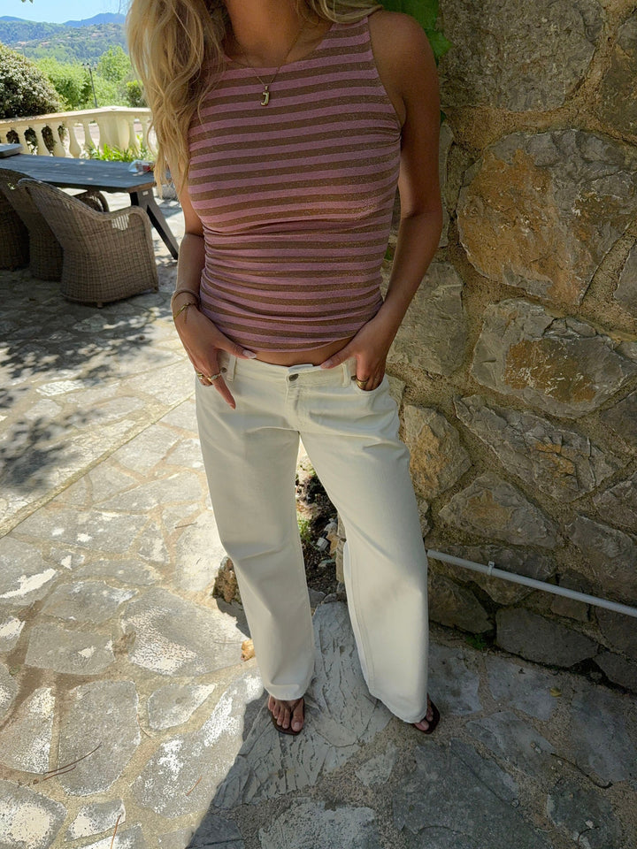 Beca | Women’s wide-leg jeans with side and back pockets