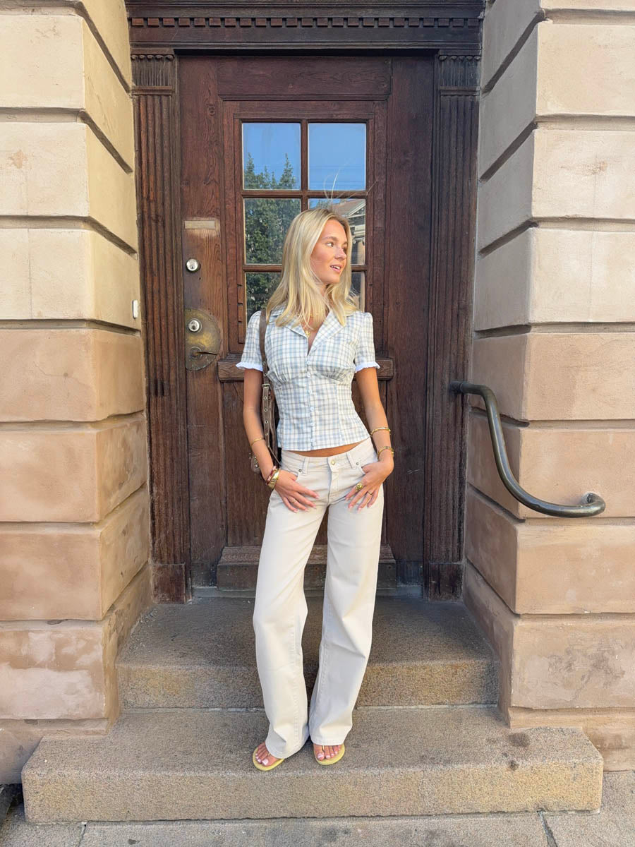 Whitney | Women’s low-waist jeans with baggy fit and full length