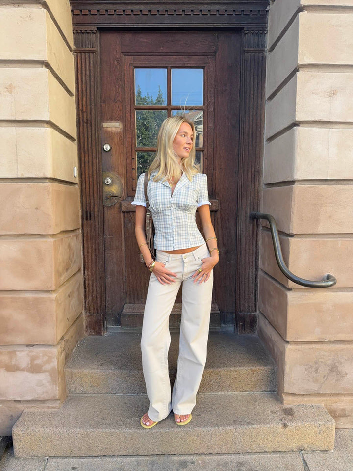 Whitney | Women’s low-waist jeans with baggy fit and full length