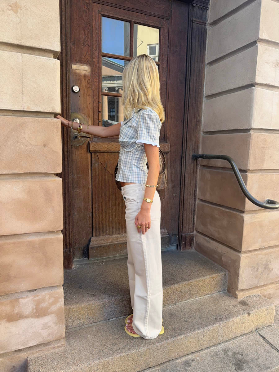 Whitney | Women’s low-waist jeans with baggy fit and full length