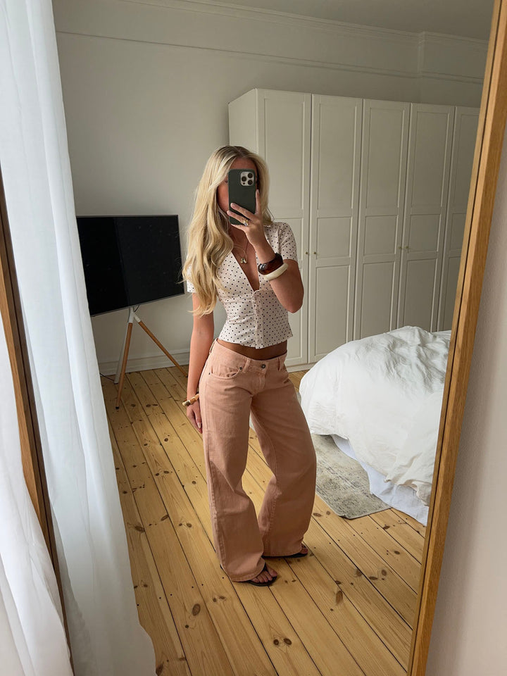 Zena | Women’s low-rise jeans with baggy fit and full length