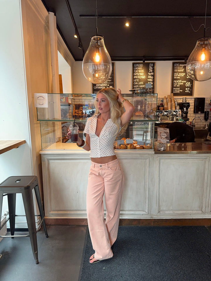 Zena | Women’s low-rise jeans with baggy fit and full length