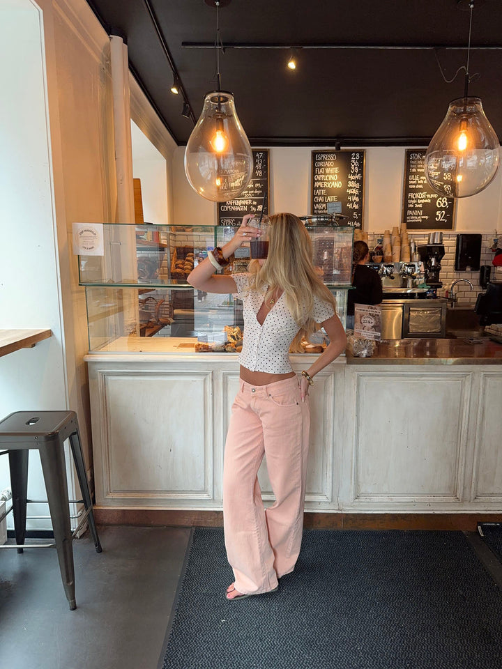 Zena | Women’s low-rise jeans with baggy fit and full length