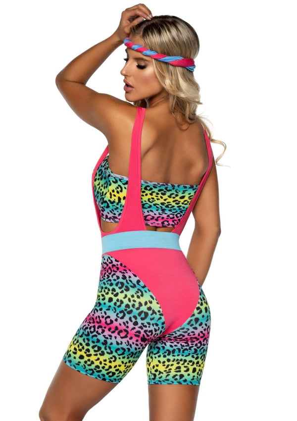 Layne | Women’s 4-piece 80s aerobics costume set