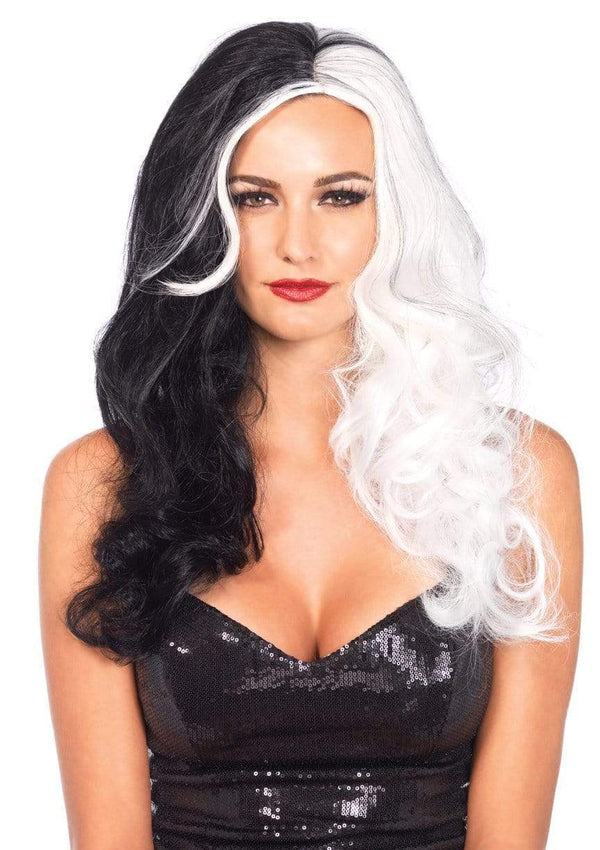 Sunny | Women’s two-tone long wavy villain wig