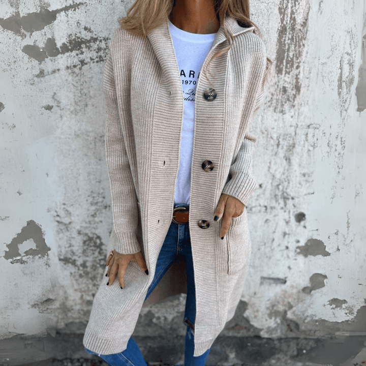 Monica | Long elegant trench coat for women