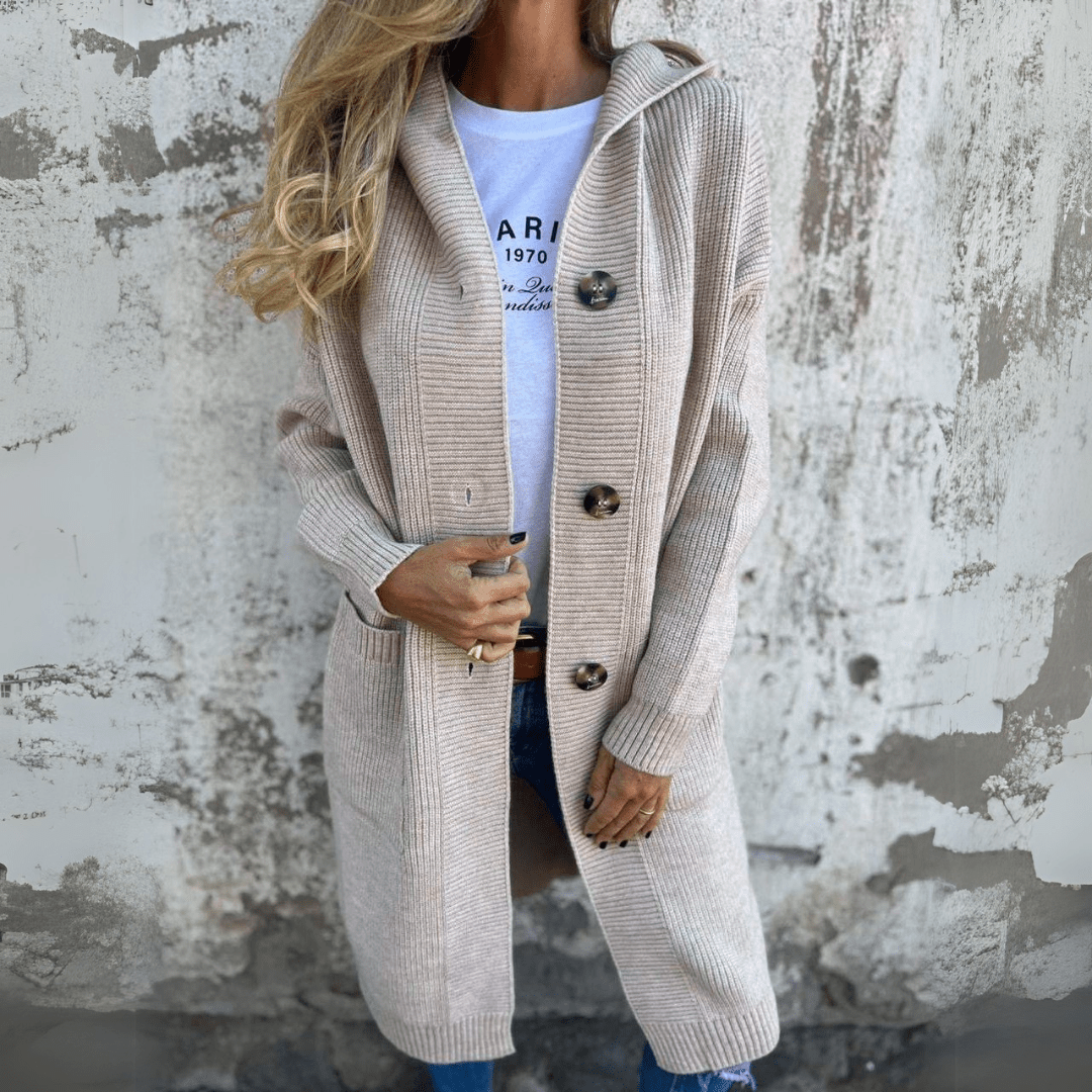 Monica | Long elegant trench coat for women
