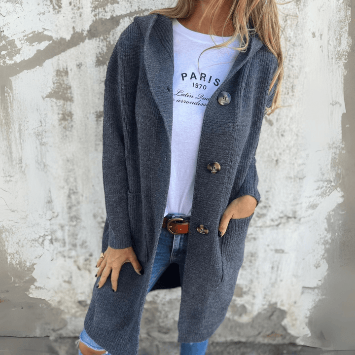 Monica | Long elegant trench coat for women