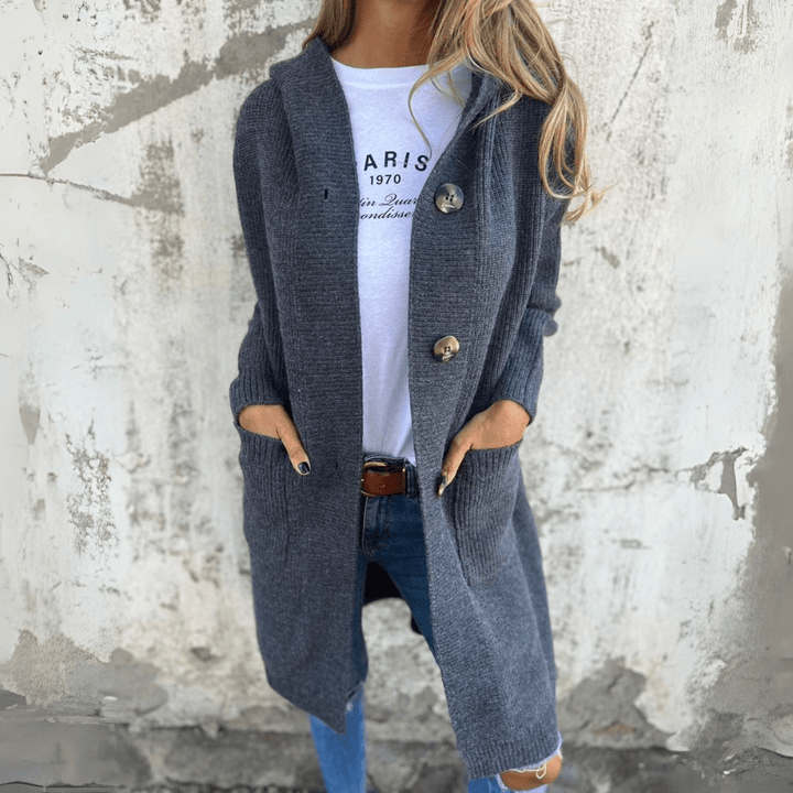 Monica | Long elegant trench coat for women