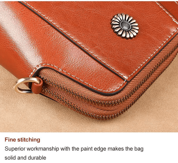 Ema | Retro Crossbody Leather Bag
