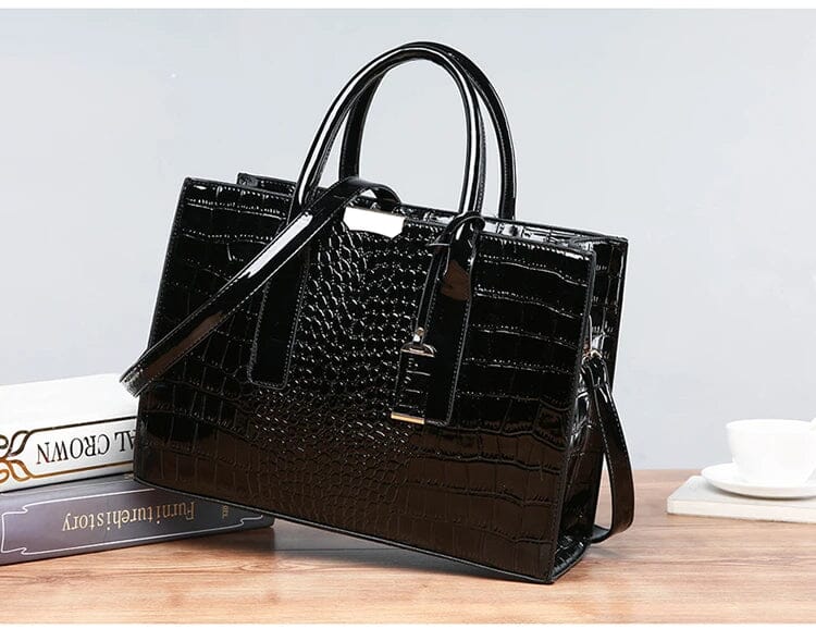 Beatrice | Women’s embossed handbag with structured design