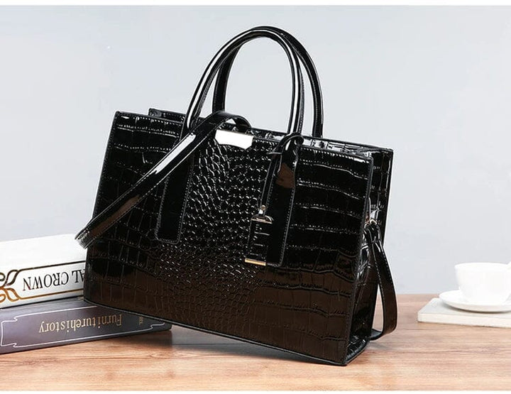 Beatrice | Women’s embossed handbag with structured design