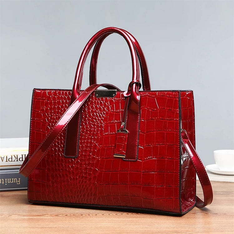 Beatrice | Women’s embossed handbag with structured design