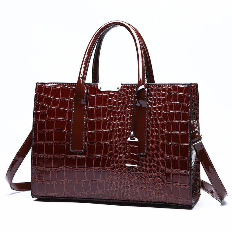 Beatrice | Women’s embossed handbag with structured design