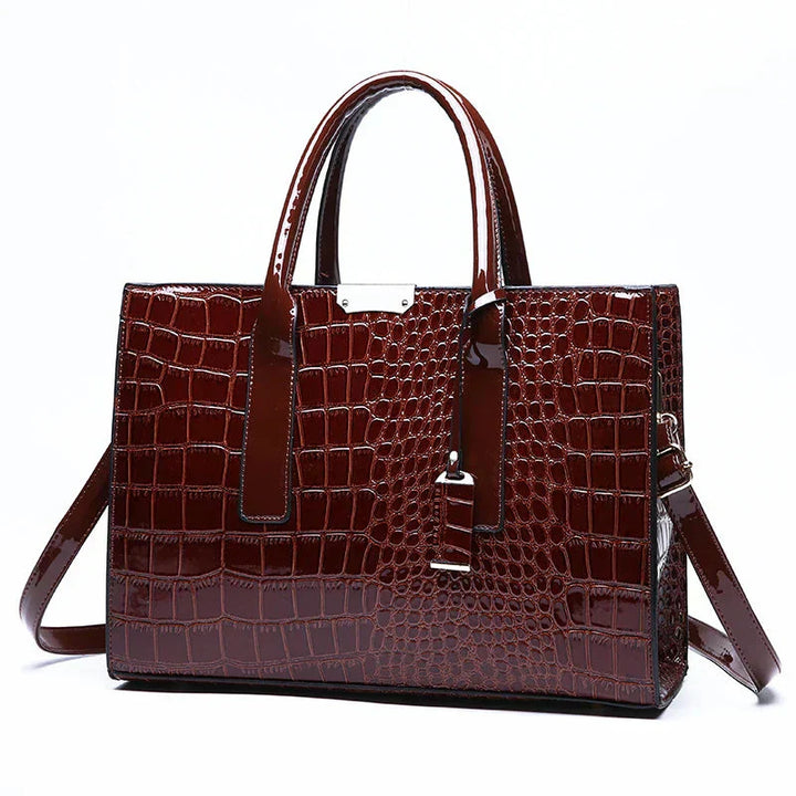Beatrice | Women’s embossed handbag with structured design