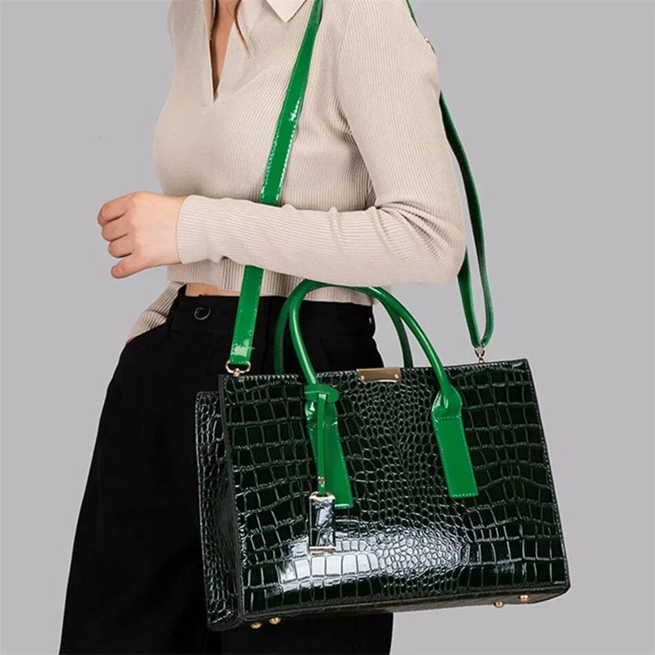 Beatrice | Women’s embossed handbag with structured design