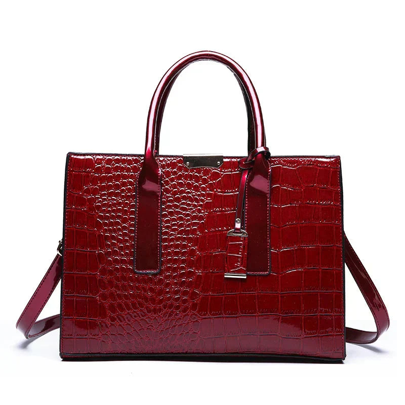 Beatrice | Women’s embossed handbag with structured design