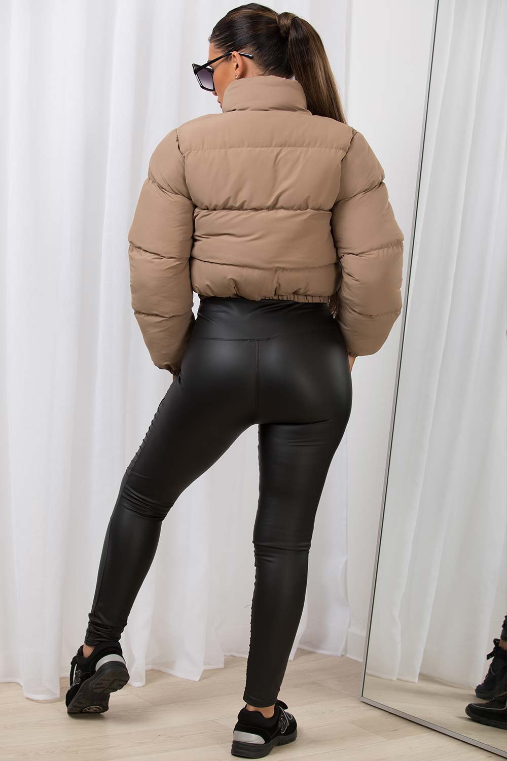 Xyla |  Women’s cropped puffer jacket