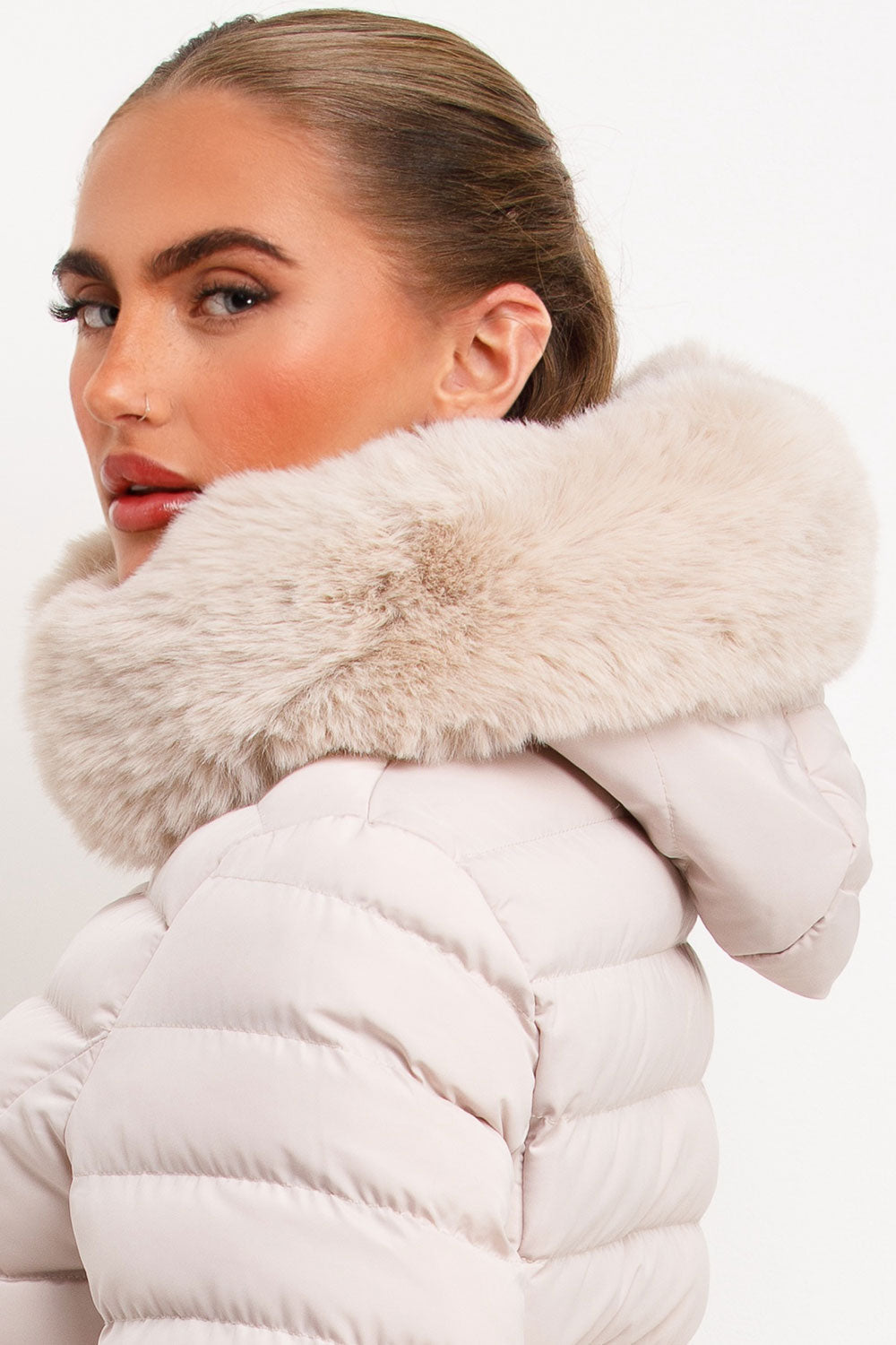 Brynna | Women’s belted puffer jacket