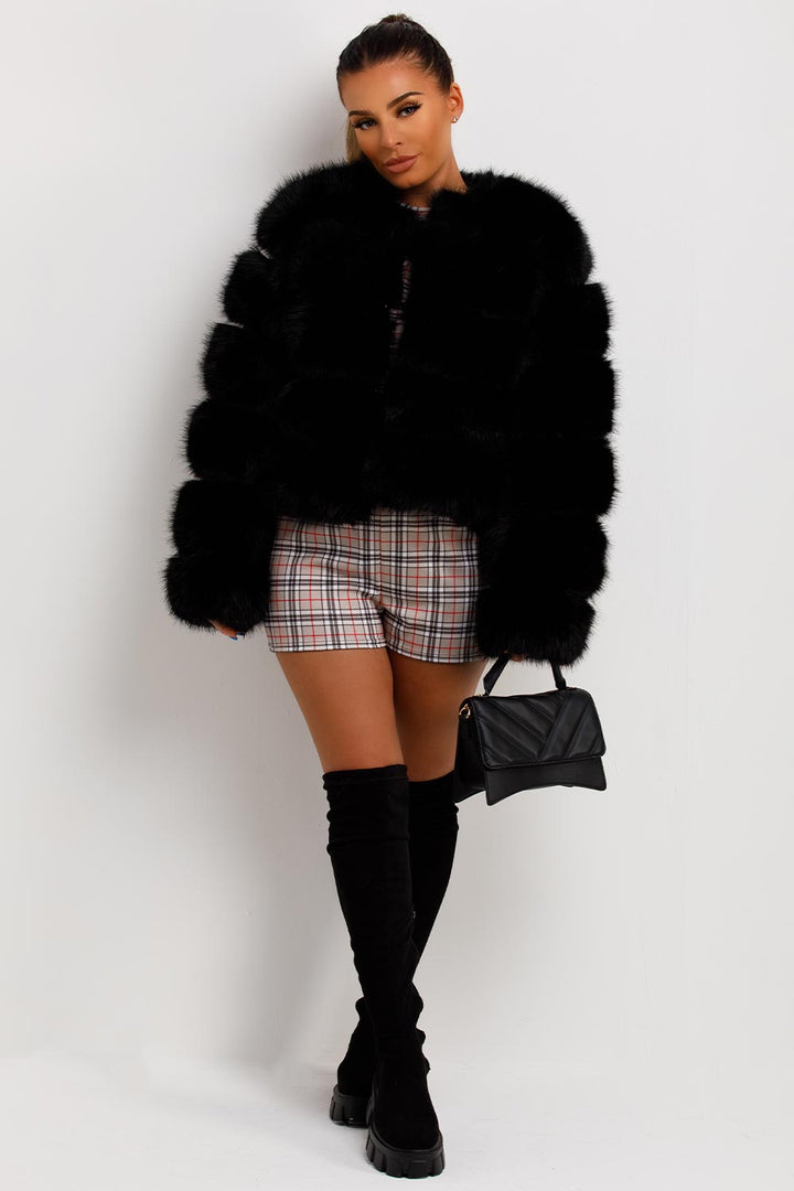 Tina | Women’s faux fur bubble coat