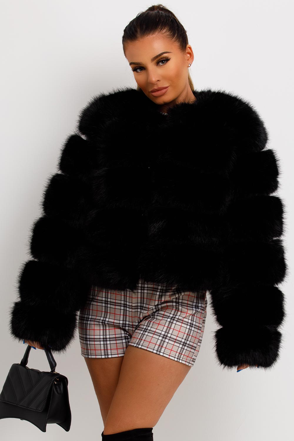 Tina | Women’s faux fur bubble coat