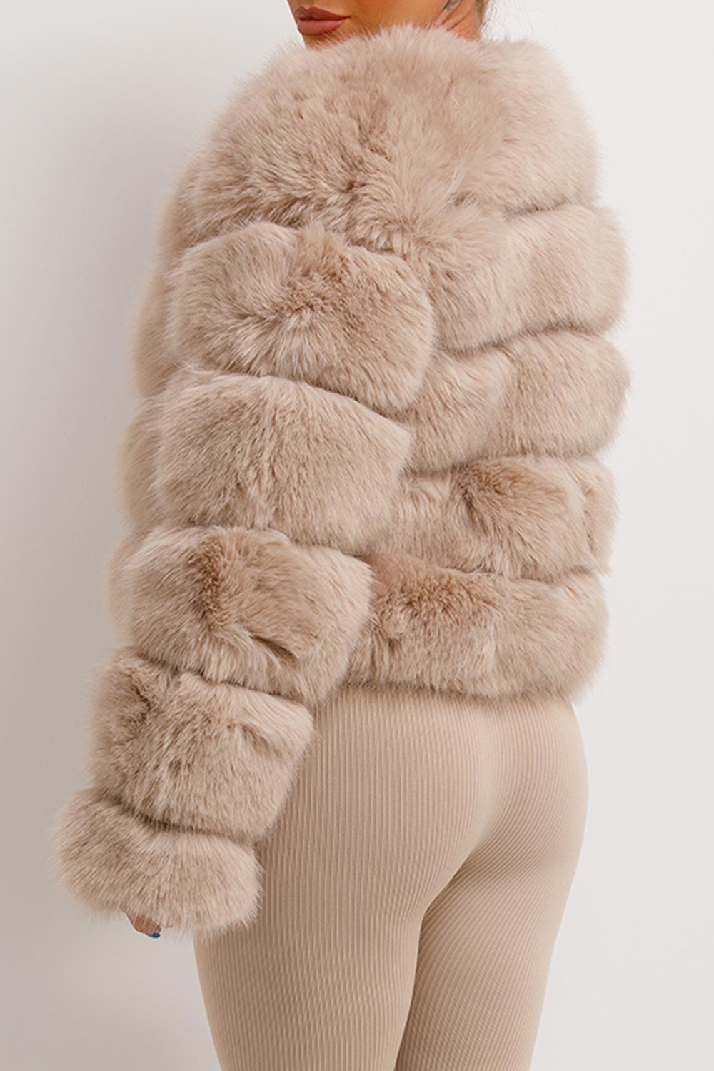 Danna |  Women’s faux fur bubble coat