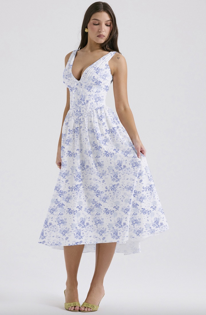 Rosie | Timeless floral midi dress