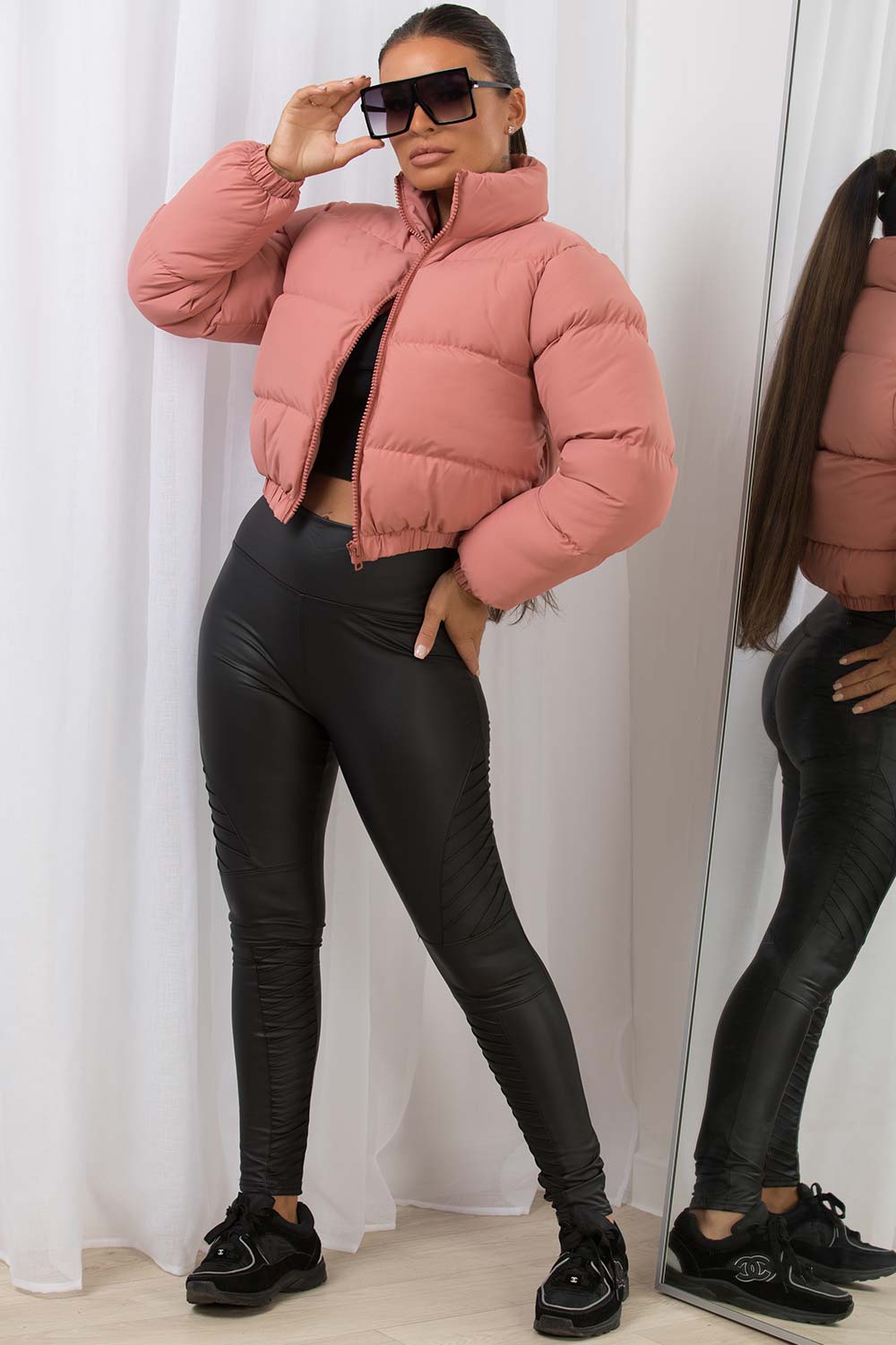 Reya | Women’s cropped puffer jacket