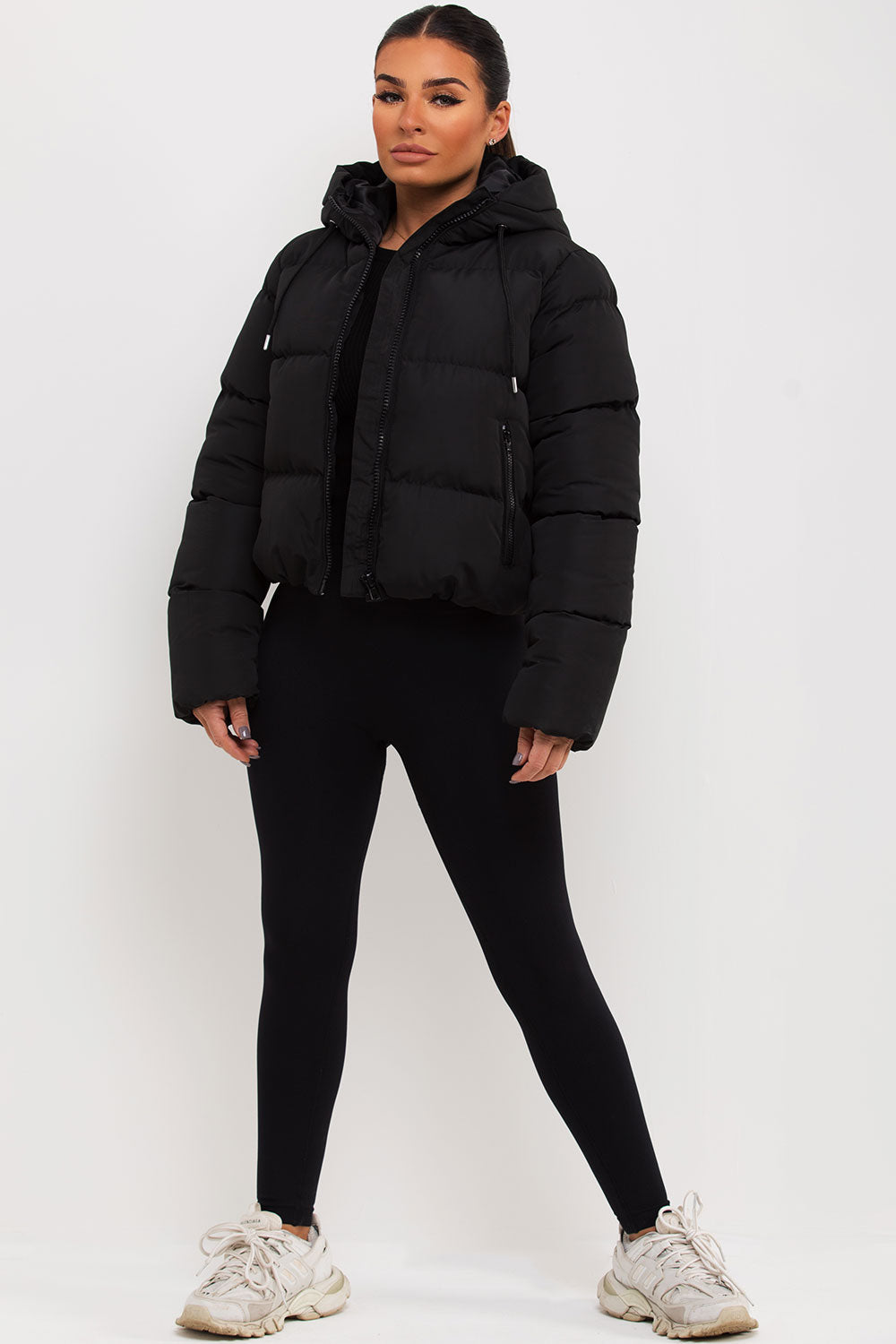 Elle | Women’s hooded puffer jacket