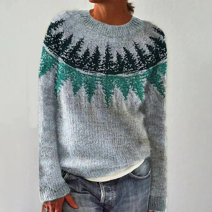 Silvia | Women's retro knitted sweater