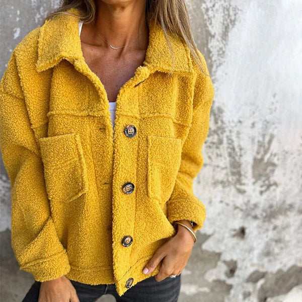 Milo | Spring teddy jacket for women
