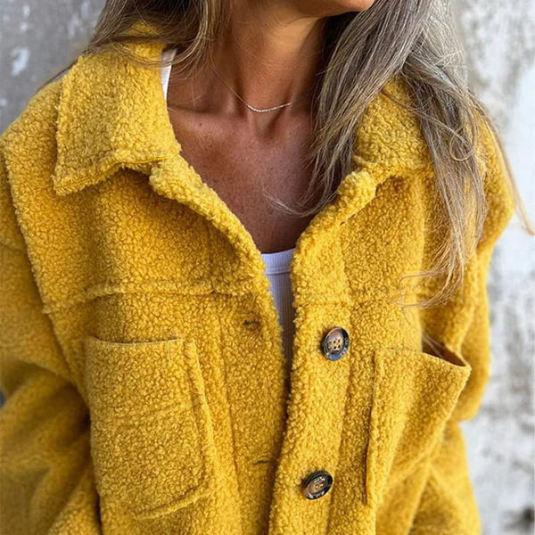 Milo | Spring teddy jacket for women