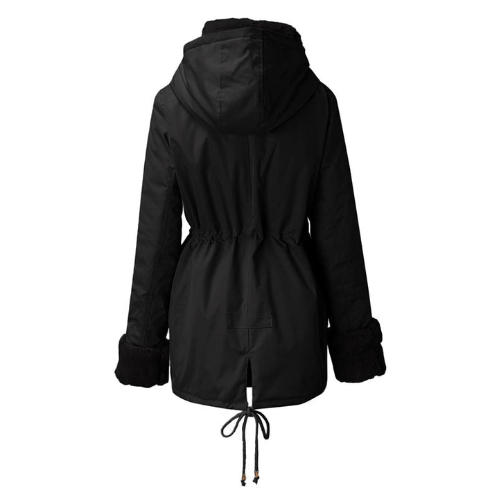 Vaysa | Women’s adjustable parka jacket with a removable trim and insulated seasonal structure
